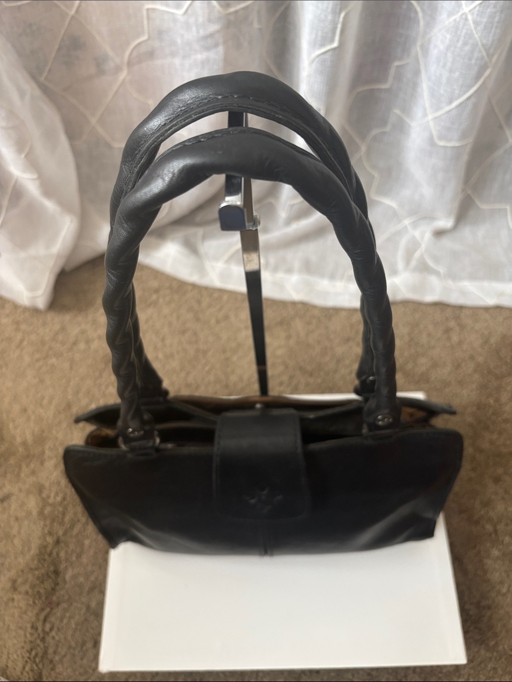 Patricia Nash Rienzo Leather Bag with Dual Straps - Picture 5 of 16